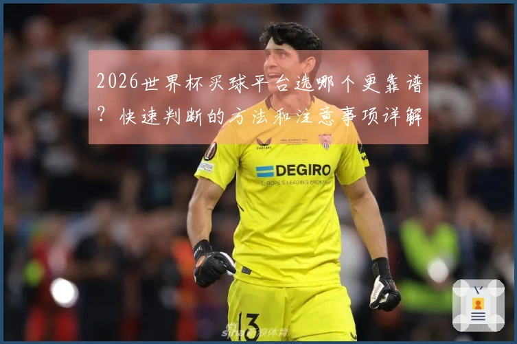2026世界杯买球平台选哪个更靠谱？快速判断的方法和注意事项详解